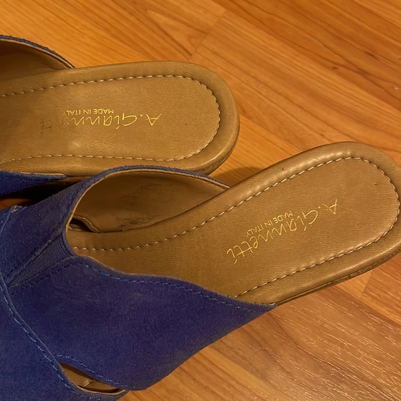 A. Giannetti Wedge Sandals, Made in Italy - Picture 2 of 3
